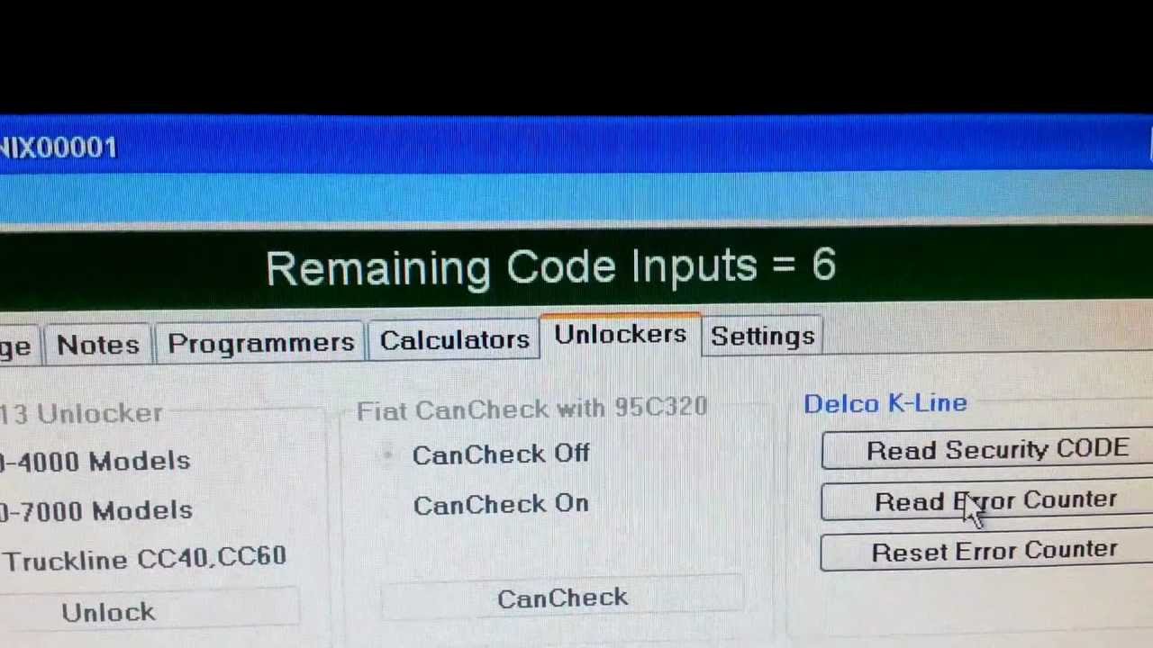 Delco cdr 500 code calculator free download free