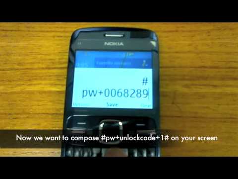 Nokia 6086 unlock code free instructions